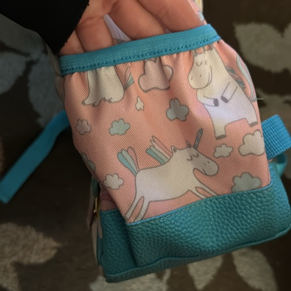 NWT posh peanut backpack unicorn 🦄 with stars ✨ - Picture 4 of 13